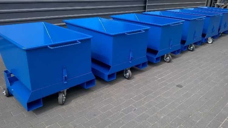 Kontener Samowyładowczy PMMC Light  800L Koleba Na Kołach