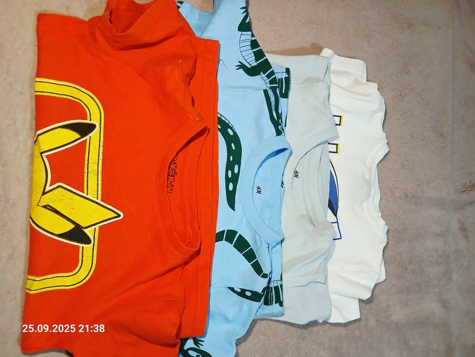 Bluzki na krótki rękaw 98/104 h&m