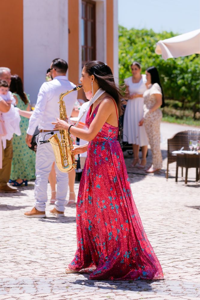 Saxofonista de eventos e casamentos