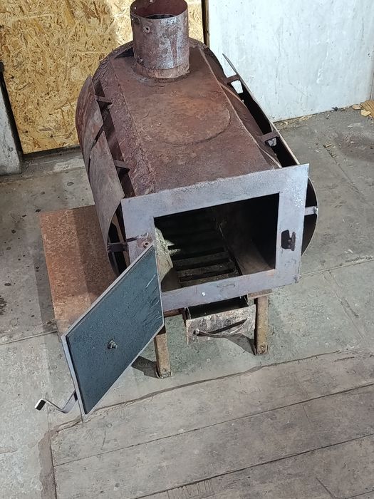 Буржуйка грубка для гаража