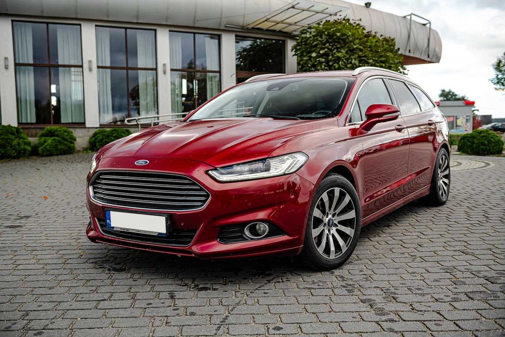Ładny Ford Mondeo MK5 - 2.0 TDCI - 180KM - LED - Sync3 -Titanium