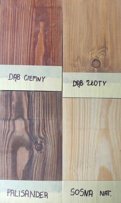 Rustykalna furtka ogrodowa, ręczna robota, lite drewno