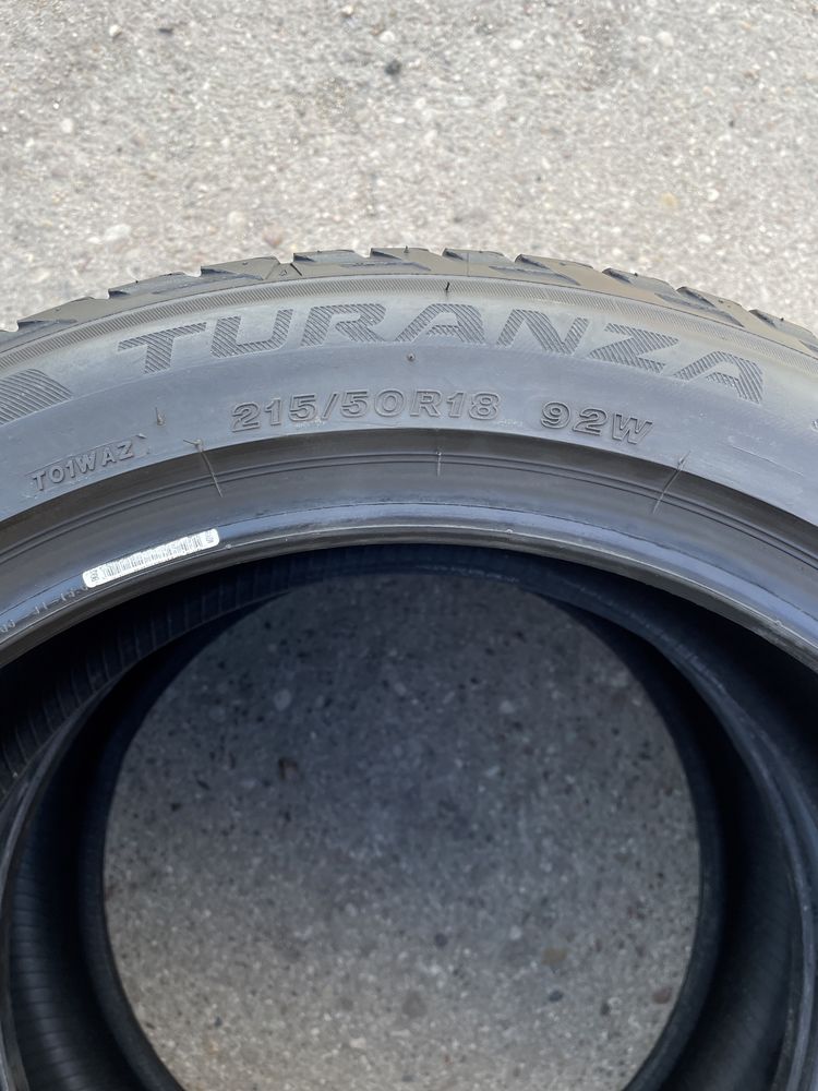 Bridgestone 215/50r18 92W Turanza T001  - 2 sztuki opony letnie 4118