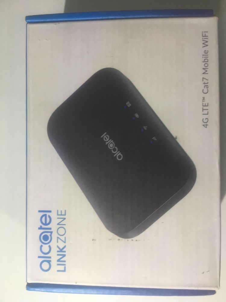 Роутер Alcatel LINKZONE LTE Cat7 Mobile WiFi (MW45) Black