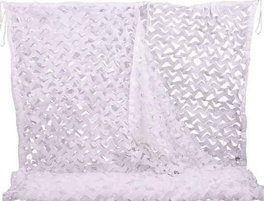 Siatka dekoracyjna biała 3m x 4m