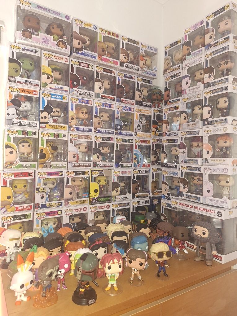 Funkos pop vários preços