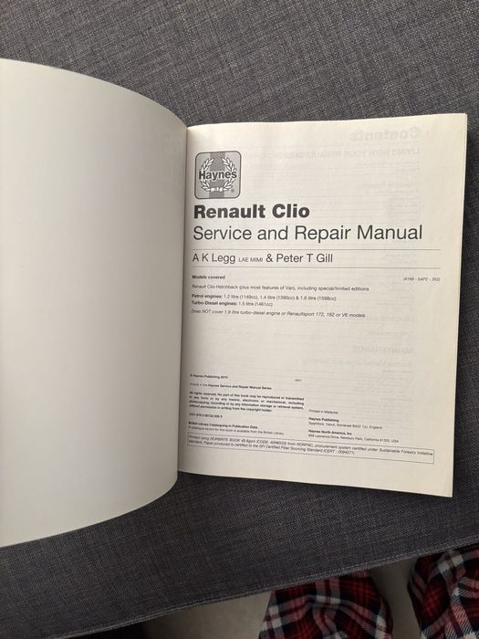 Manual haynes renault clio