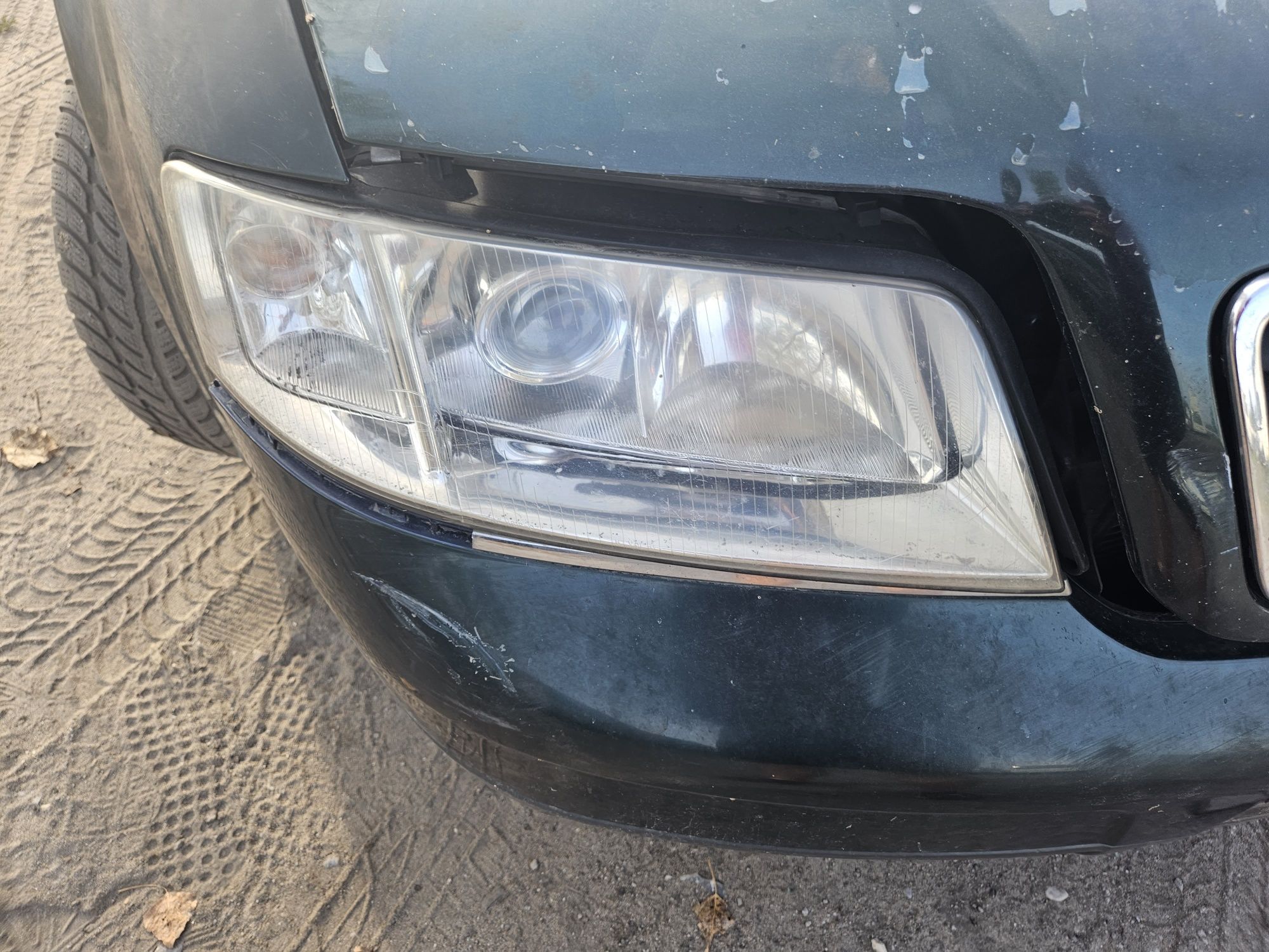Audi a6 c5 zderzak maska lampa blotnik xenon przedlift