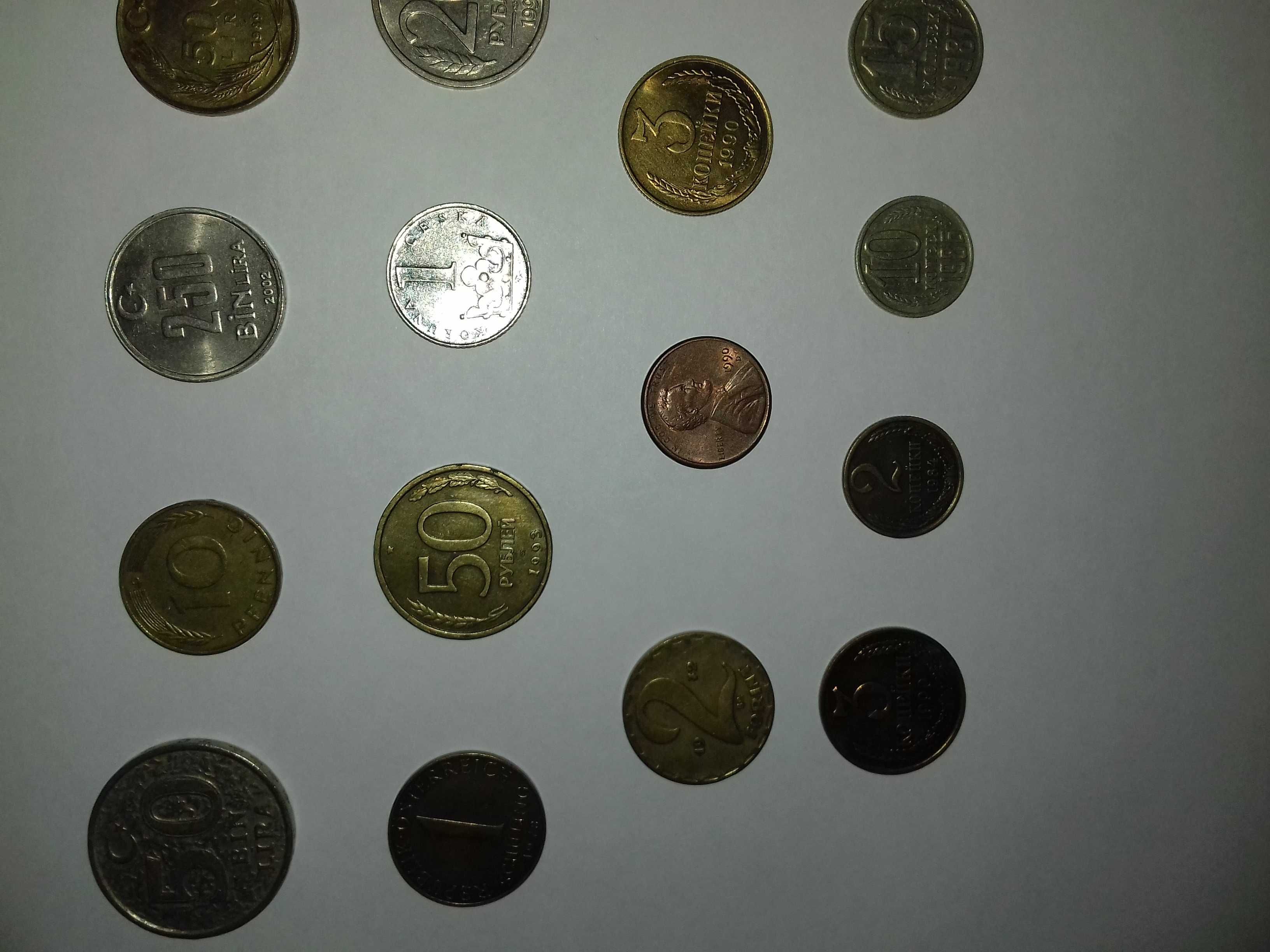 Монеты в ассортименте