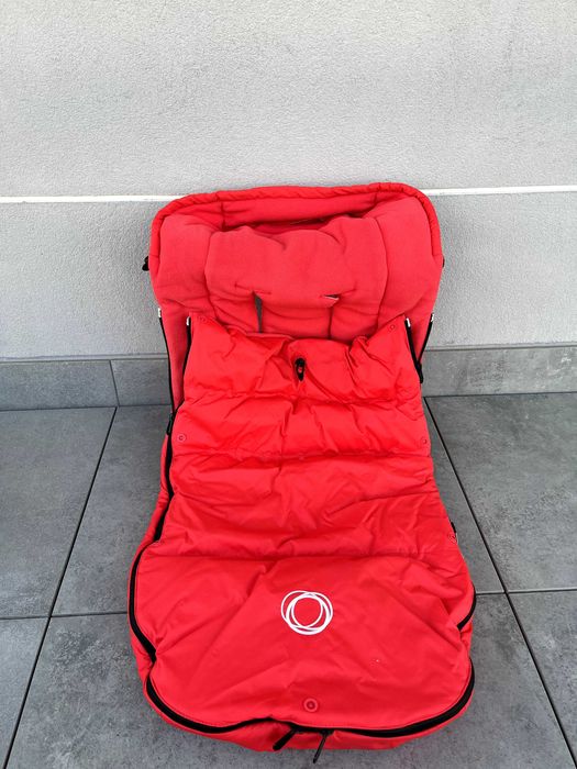 Śpiworek puchowy Bugaboo High performance 2w1 czerwony