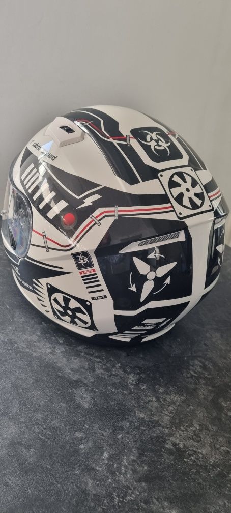 Capacete mota S novo