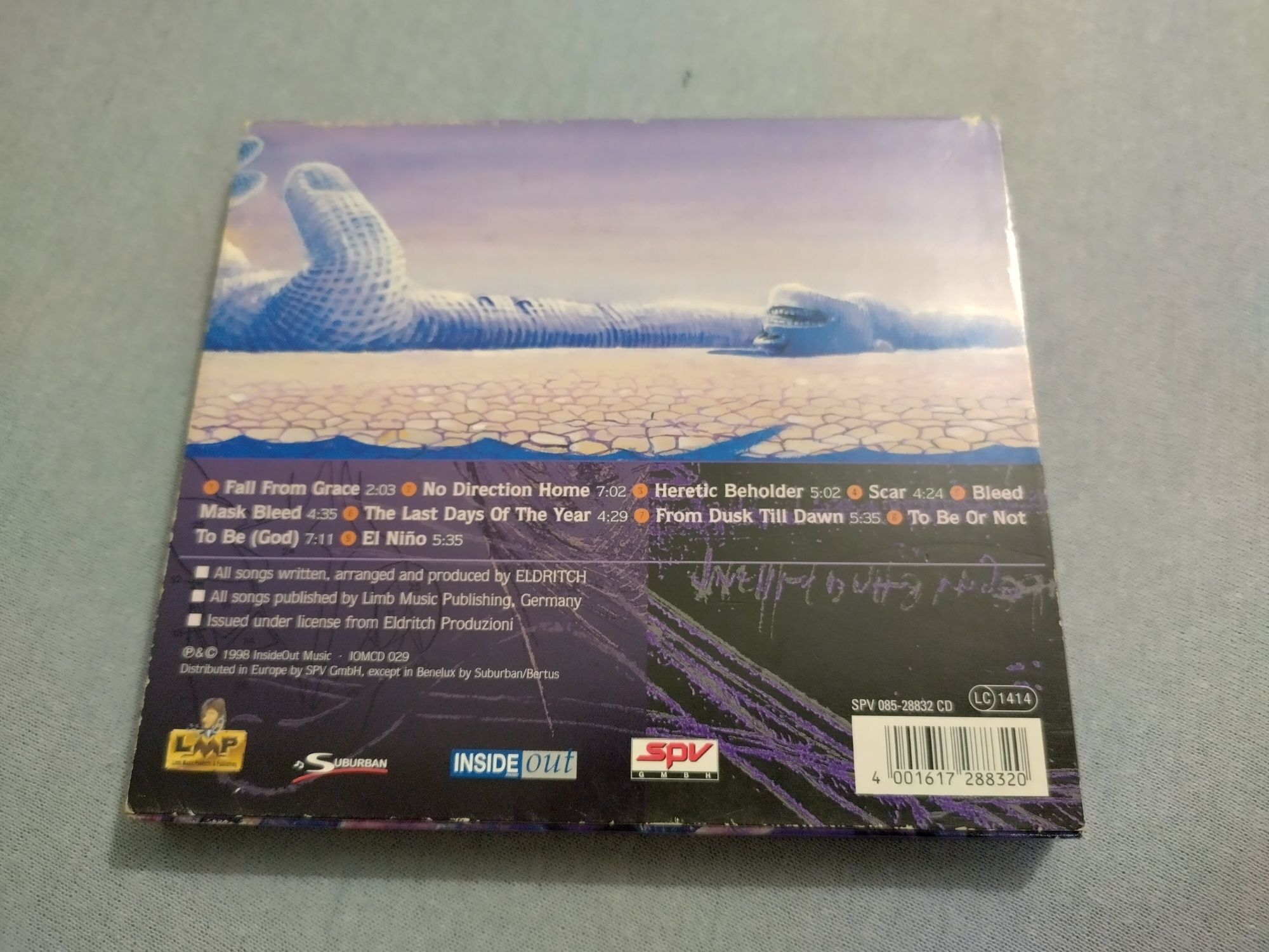 Eldritch ~ El Nino ~ 1 wydanie 1998 O-card ~ stan BDB-
