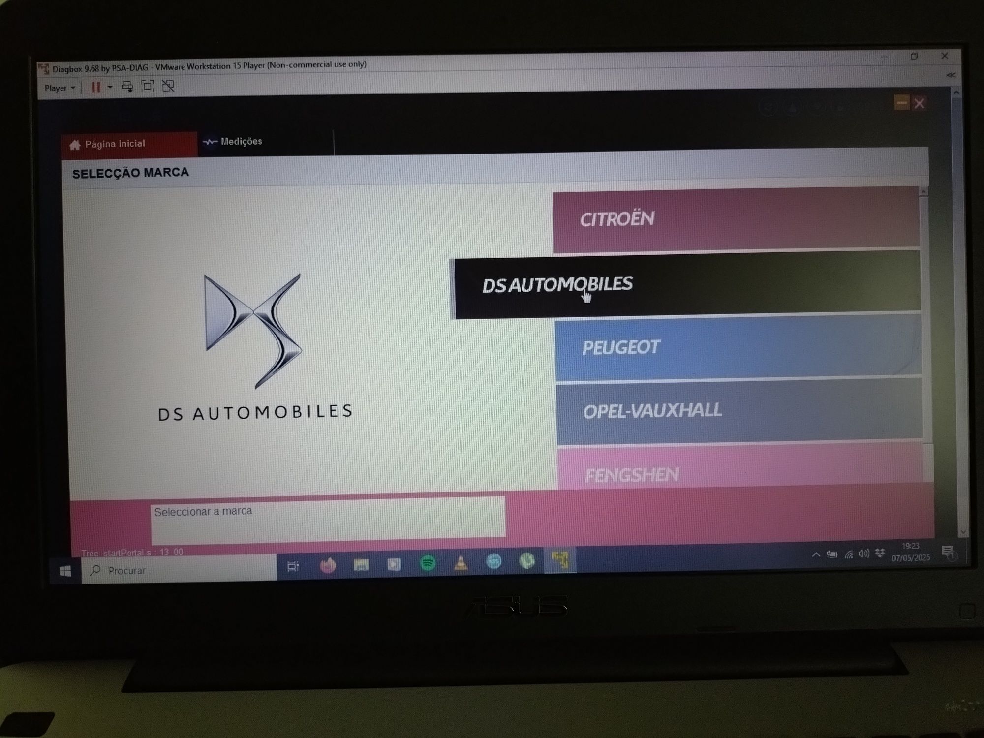 Máquina diagnóstico Diagbox