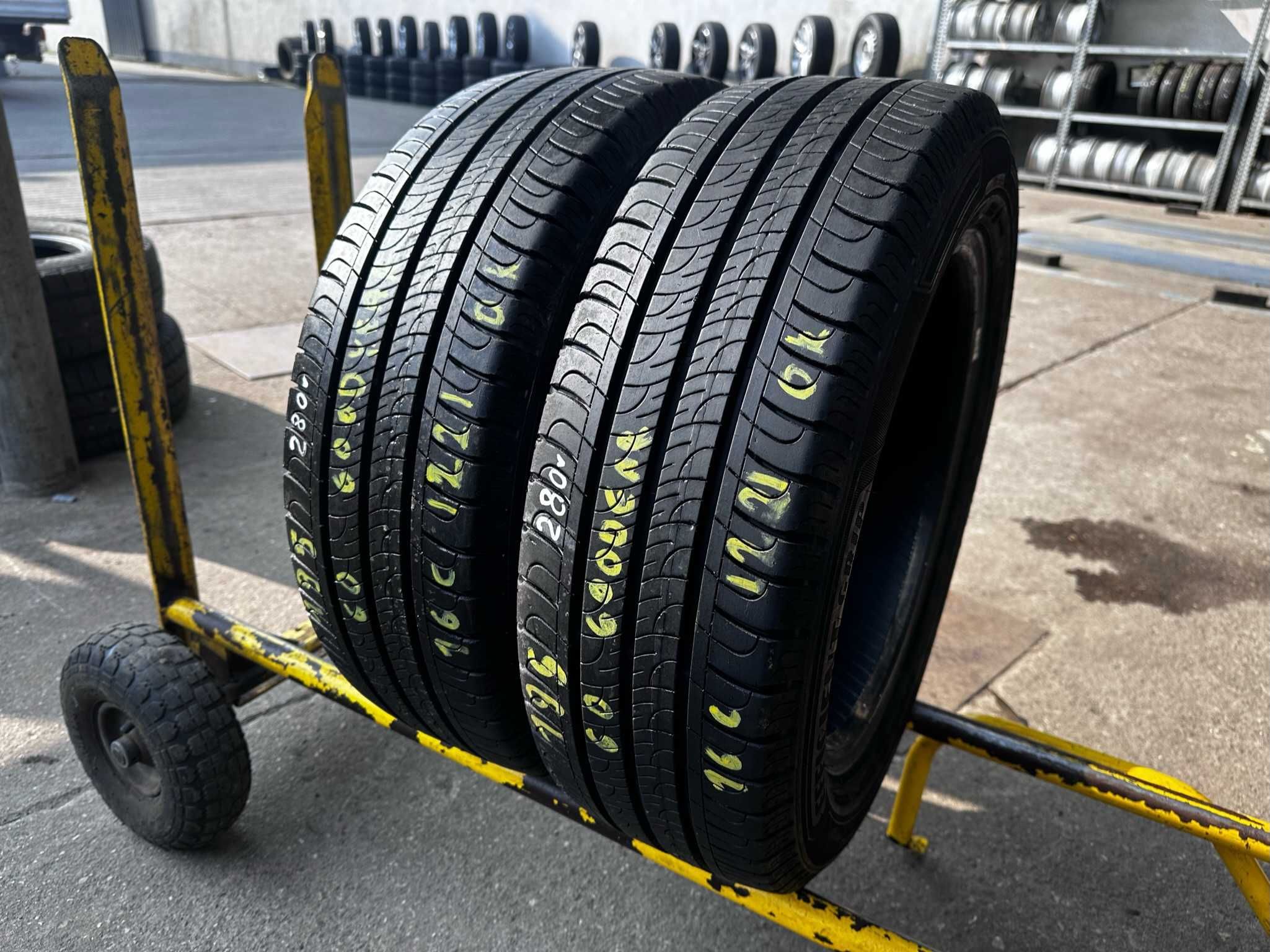 2 Opony Letnie 195/60R16C 99/97H GOODYEAR EfficientGripCargo 8.2MM 22r