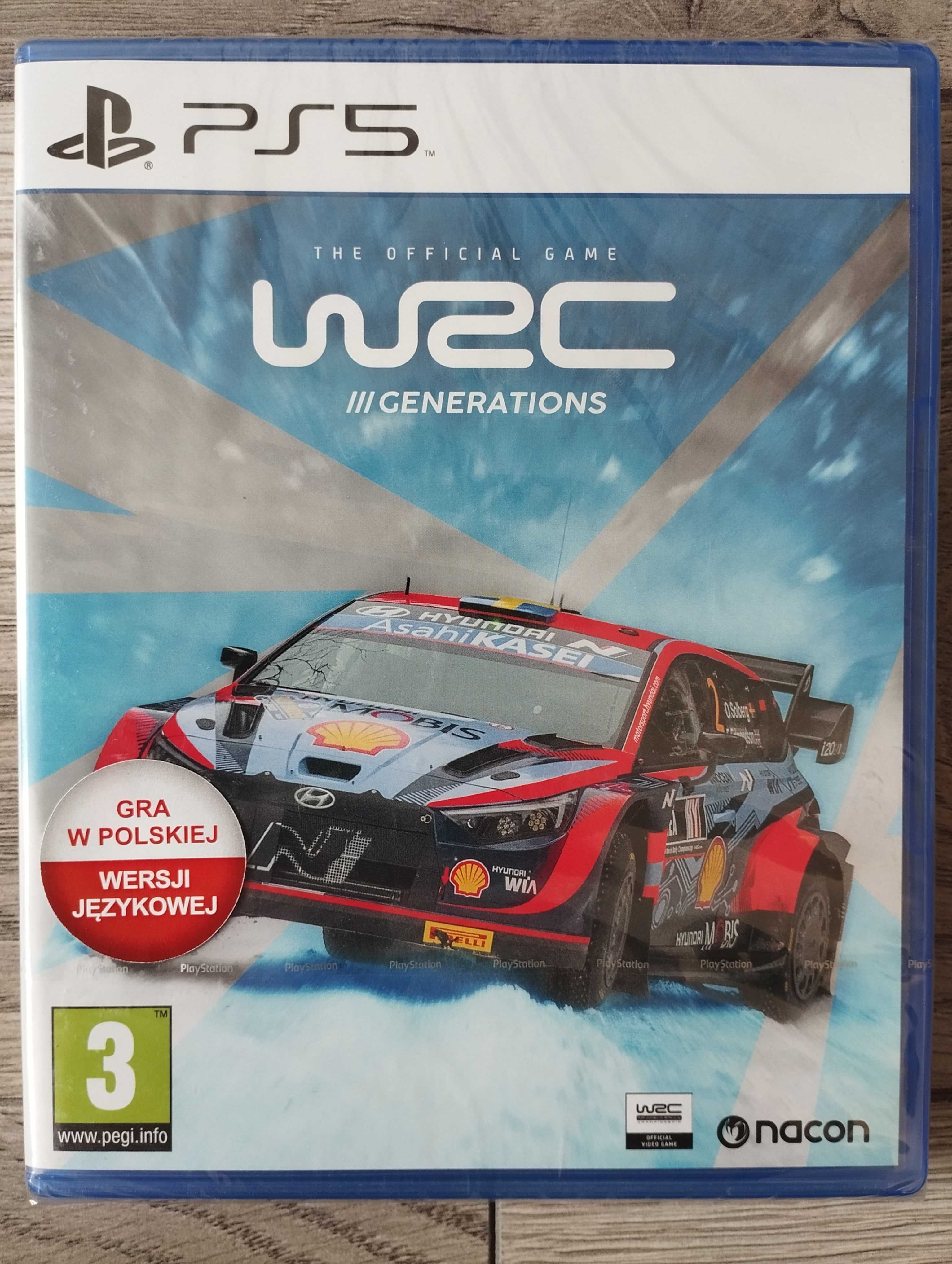 Nowa Gra WRC Generations Polska Wersja PS5 Playstation
