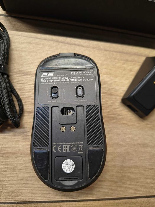 набір з ігрової клавіатури 2e KG390 та ігрової миші 2e MG360 WL