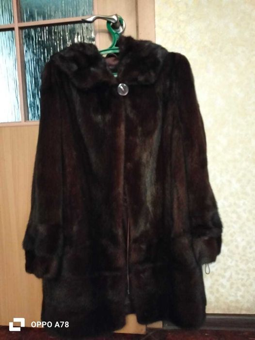 ШУБА норкова-коричнева