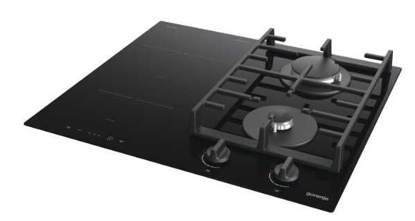 Варильна поверхня комбінована Gorenje GCI691BSC індукція+газ комбиниро