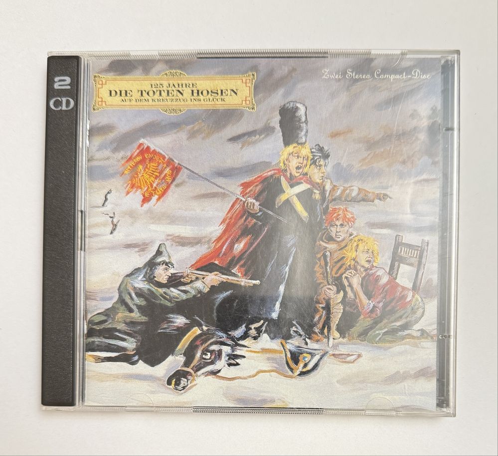 Die Toten Hosen 125 Jahre Auf Dem Kreuzzug Ins Gluck 2xCD 1990