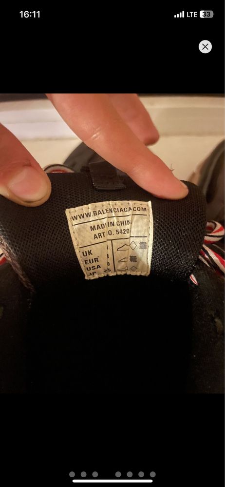 Balenciaga Track 1