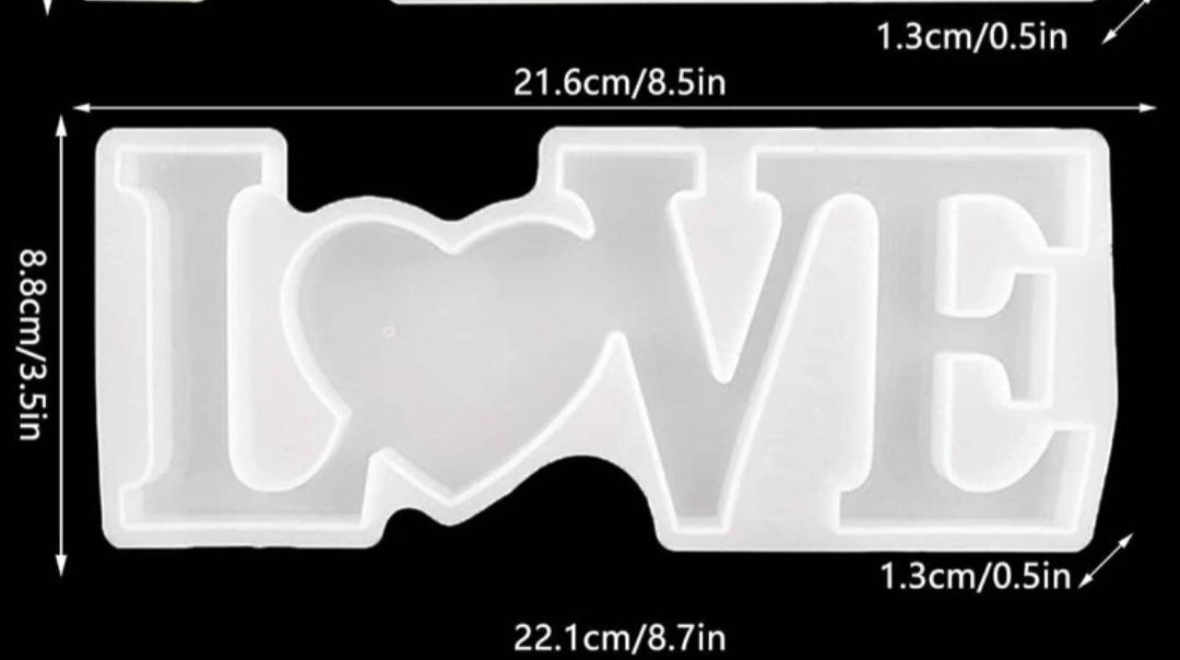 Foremka silikonowa Love