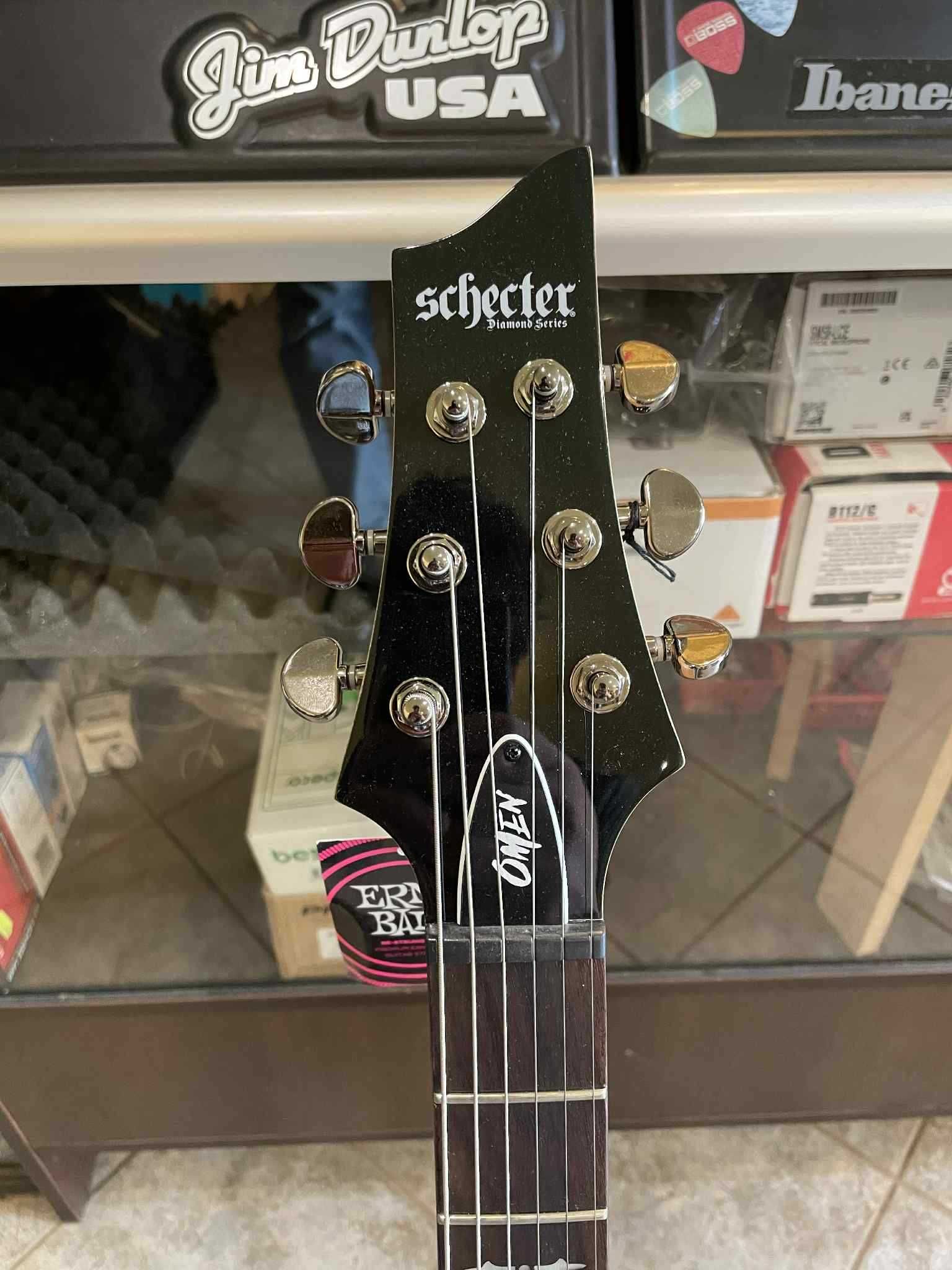 Gitara elektryczna  Schecter Omen 6 BLK