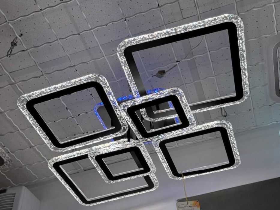 світлодіодна люстра  ICE RGB 120W (БЕЗКОШТОВНА Доставка)