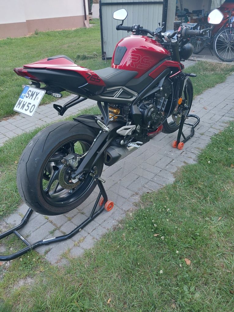 Triumph street triple 765rs 2023r   salon PL nowe opony super corsa v4