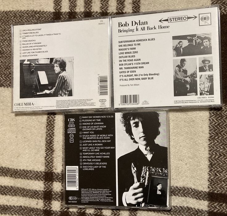 3 CD’s Bob Dylan