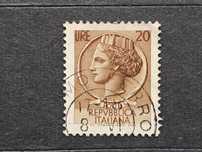 Znaczek pocztowy Poste Repvbblica Italiana 20 Lire