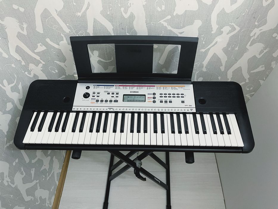 Синтезатор Yamaha YTP-260! Крута модель!клавіші.