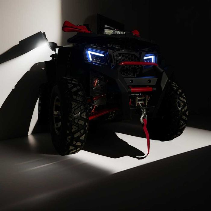 DUŻY QUAD 250cc Pelikan Nero // Wyciągarka hak alufelgi raty dostawa