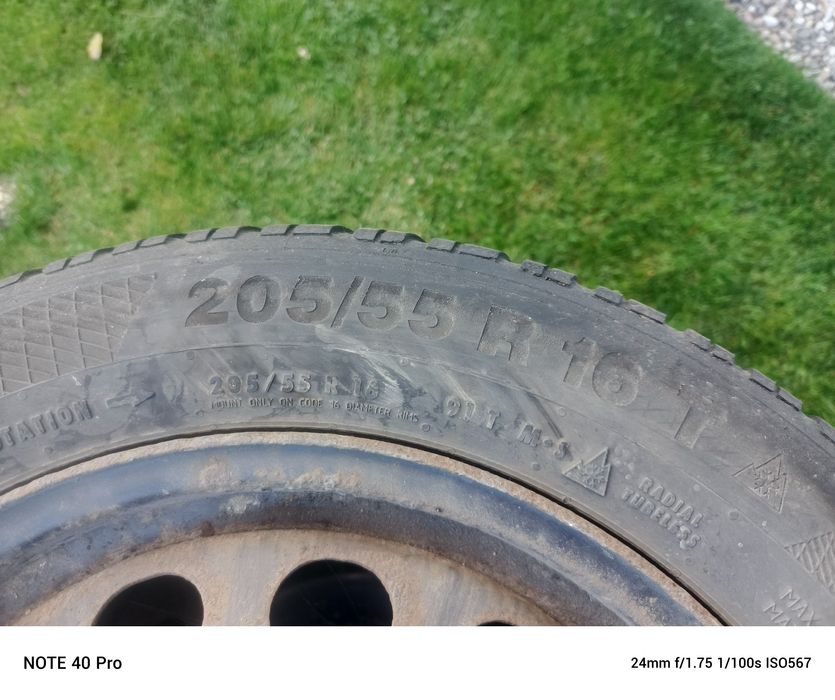 Opony zimowe z felgami 5x112