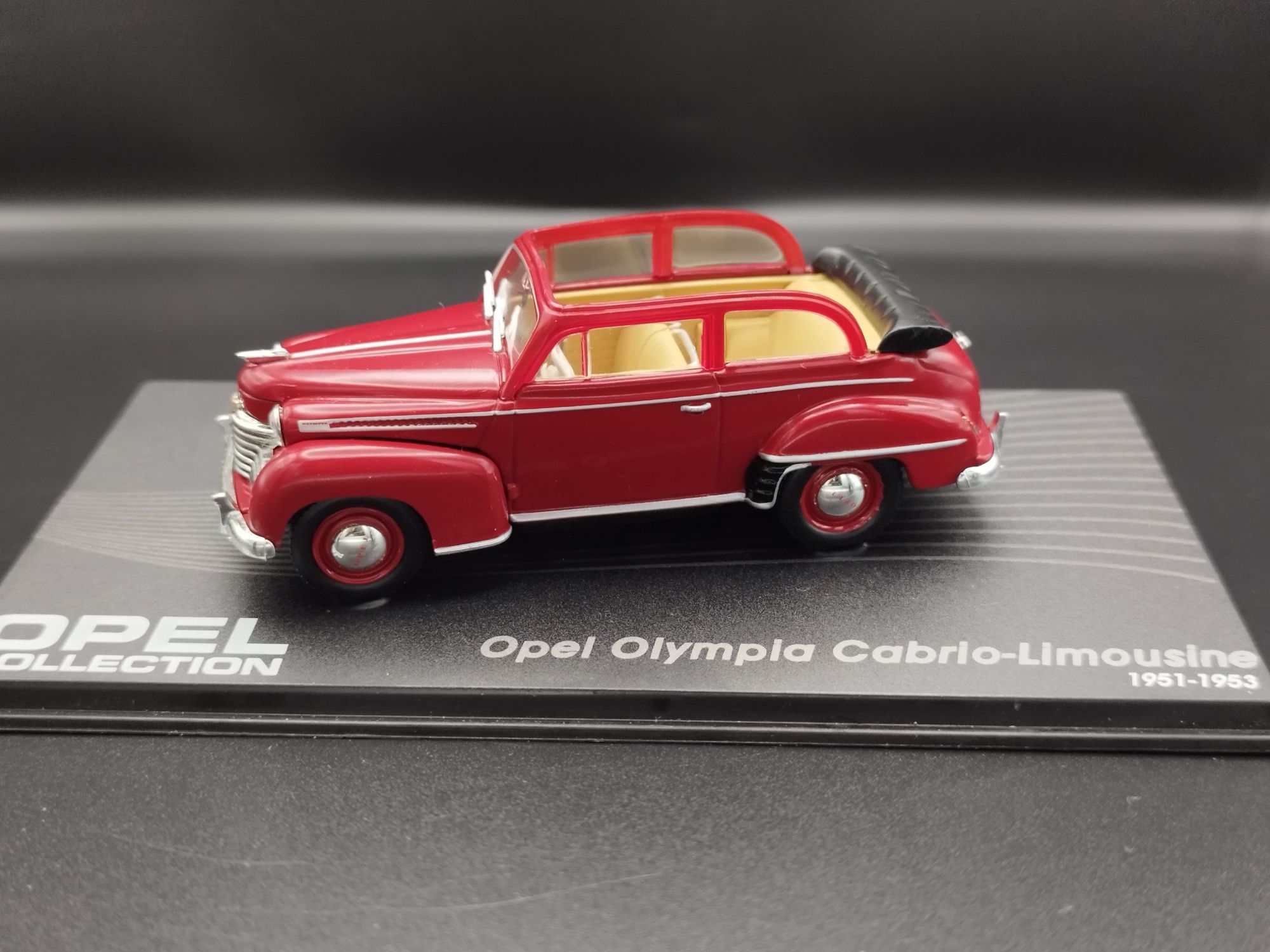 1:43 Opel Collection 1951-53 Opel Olympia Cabrio-Limousine model