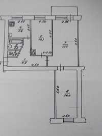 Продам 3-х кімнатну квартиру в центрі міста