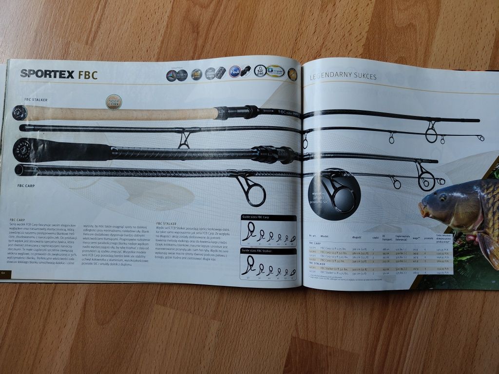 Wędki Sportex F.B.C stalker nie Fox nash
