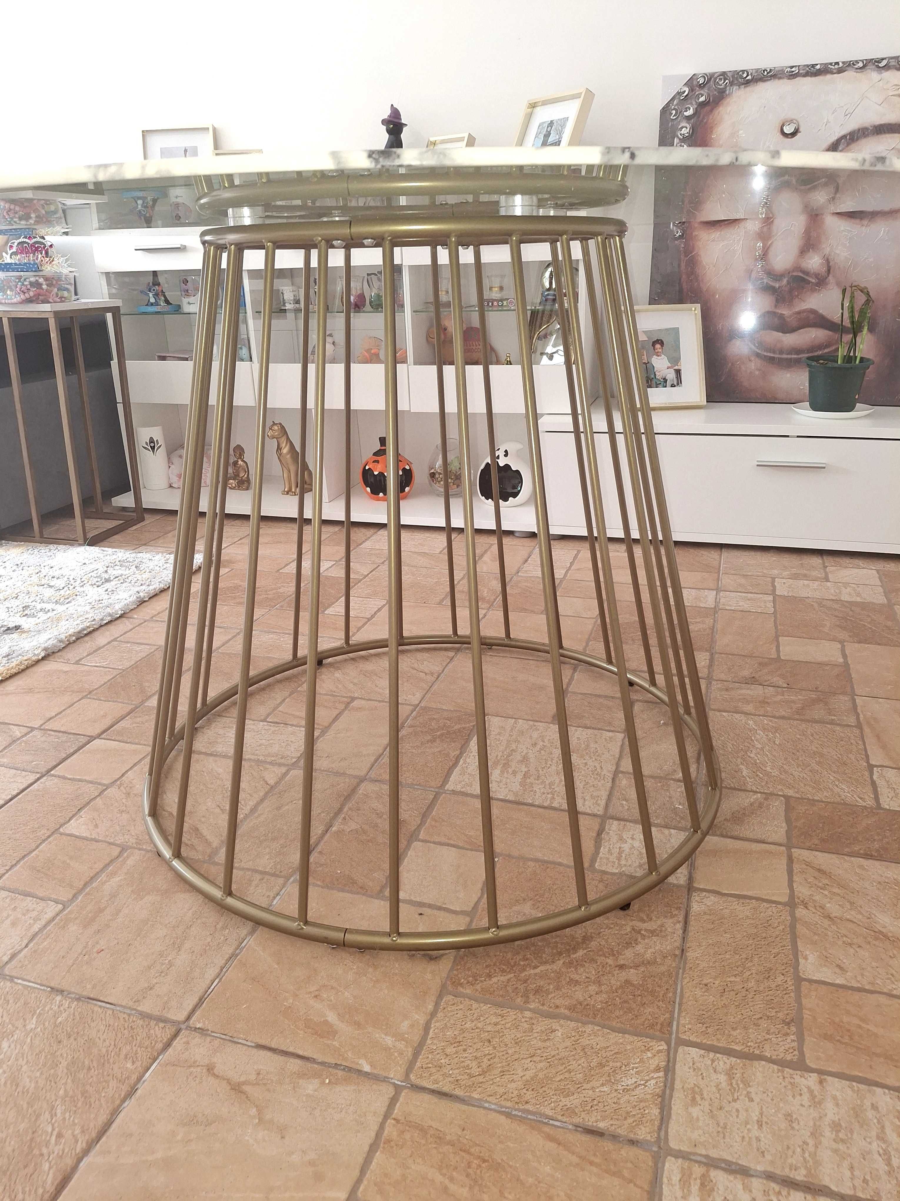 Mesa de jantar  padrao marmore