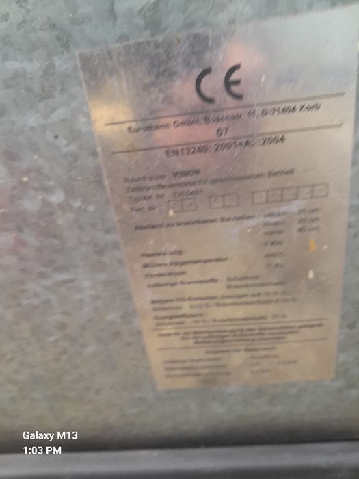 Piec żeliwny Kominek wolnostojący