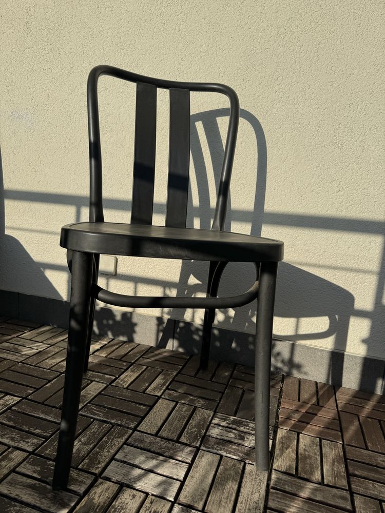 Krzeslo czarne ikea  othem