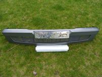 Mercedes SEL S klasa W126 zderzak przód wąski chrom 79-85 szary