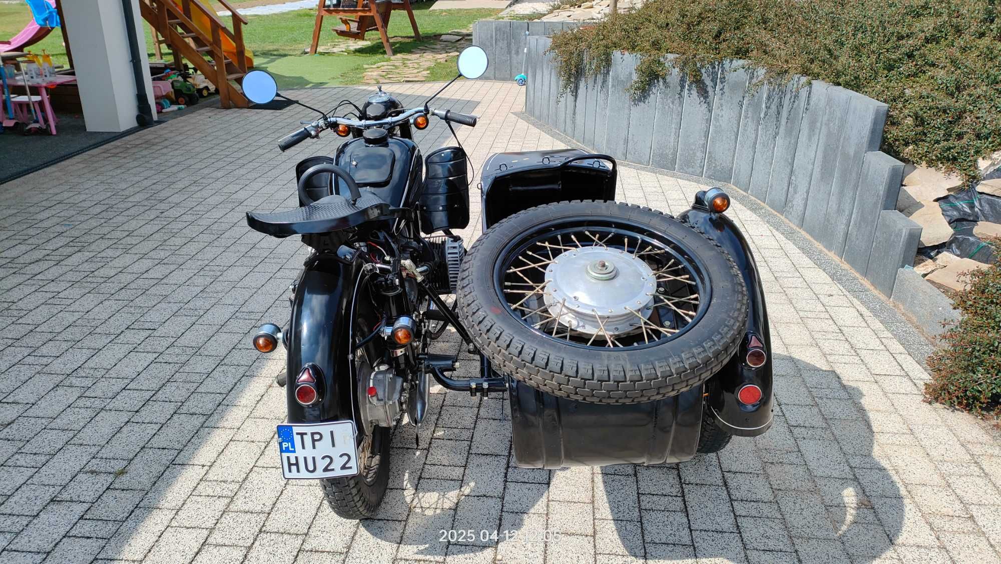Ural K-750 odrestaurowany, zarejestrowany w użytkowaniu