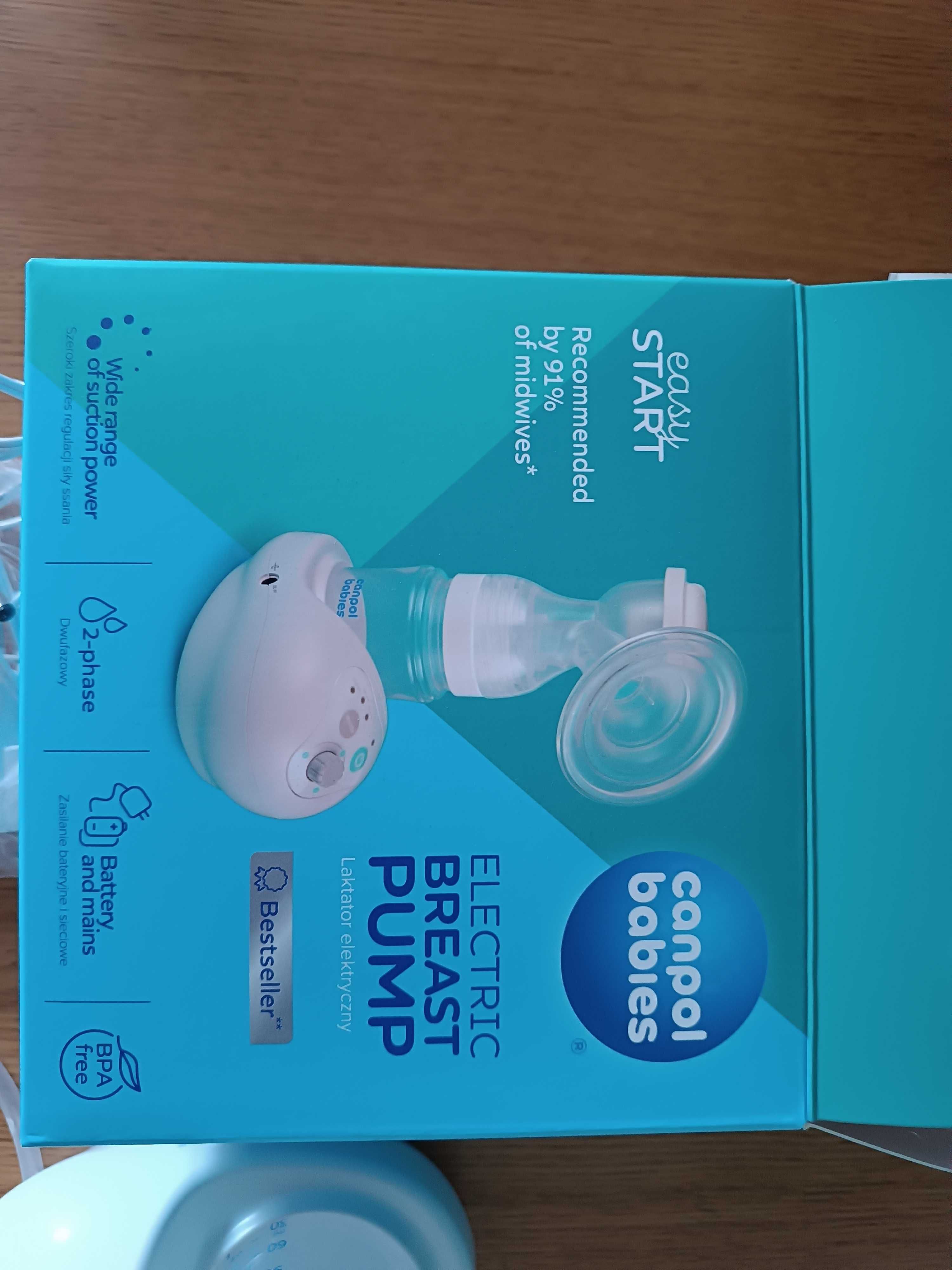 Laktator elektryczny Canpol babies breast pump.