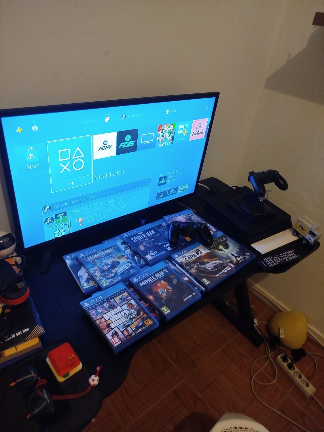 PS4 500 GB ( com Extras )