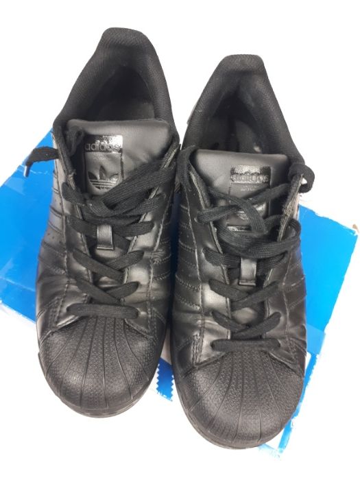 Obuwie sportowe ADIDAS superstar czarne us6 eu 38 2/3