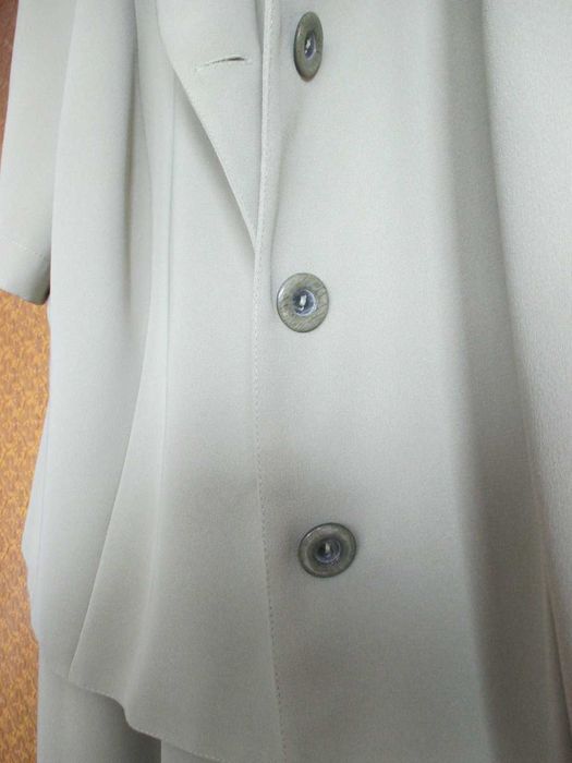 Elegancka suknia wizytowa z górnym wdziankiem (groszkowa) rozm.46