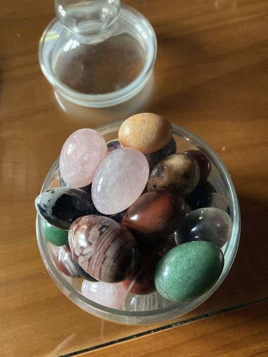 50 Ovos de alabastro