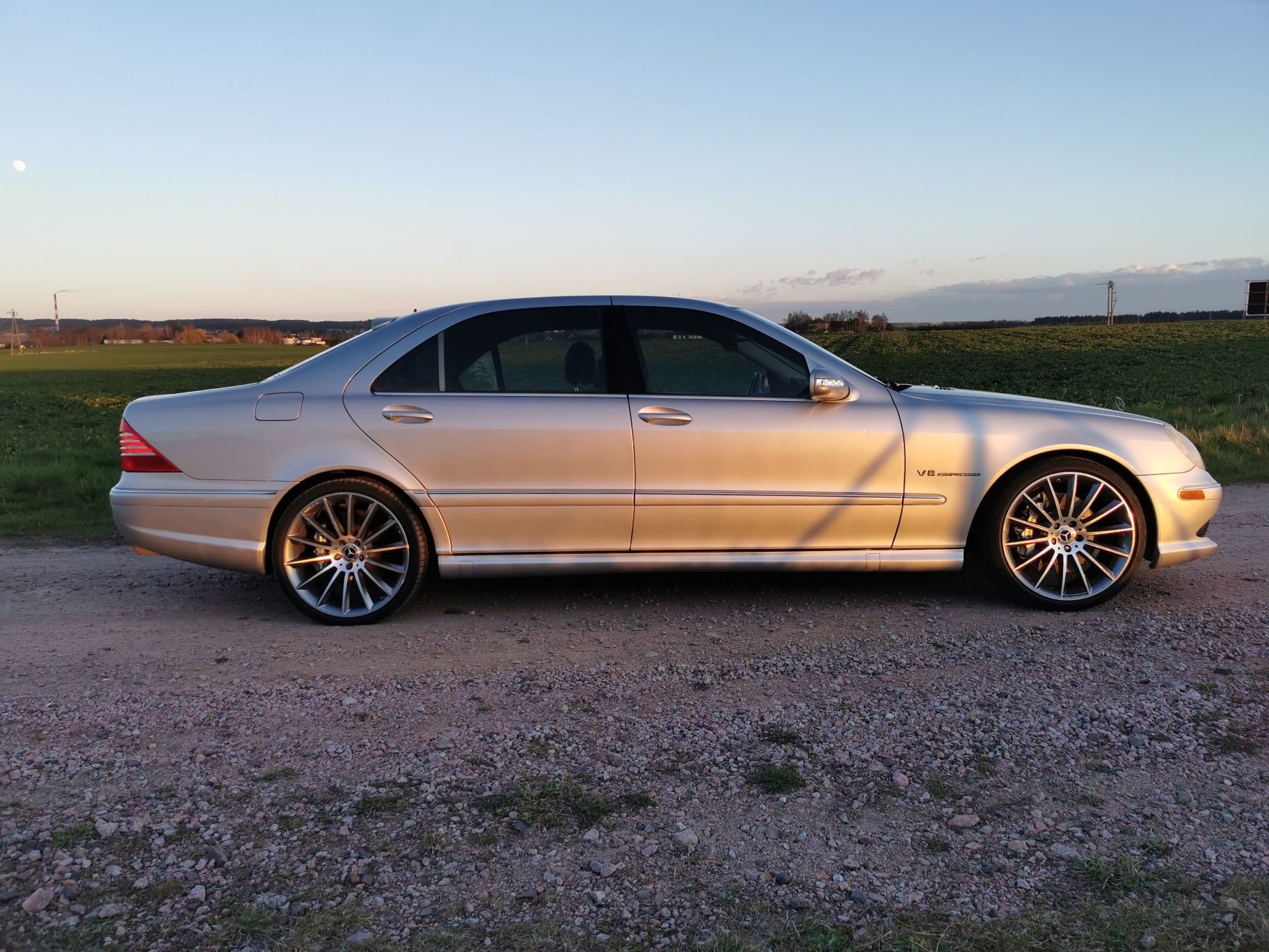 Mercedes S55 AMG Long '04 polift 500km V8 Kompressor 20" M113K e55