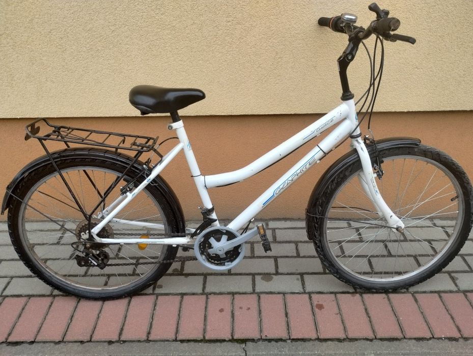 Rower # dla dziewczynki/ damski # biało/ czarny