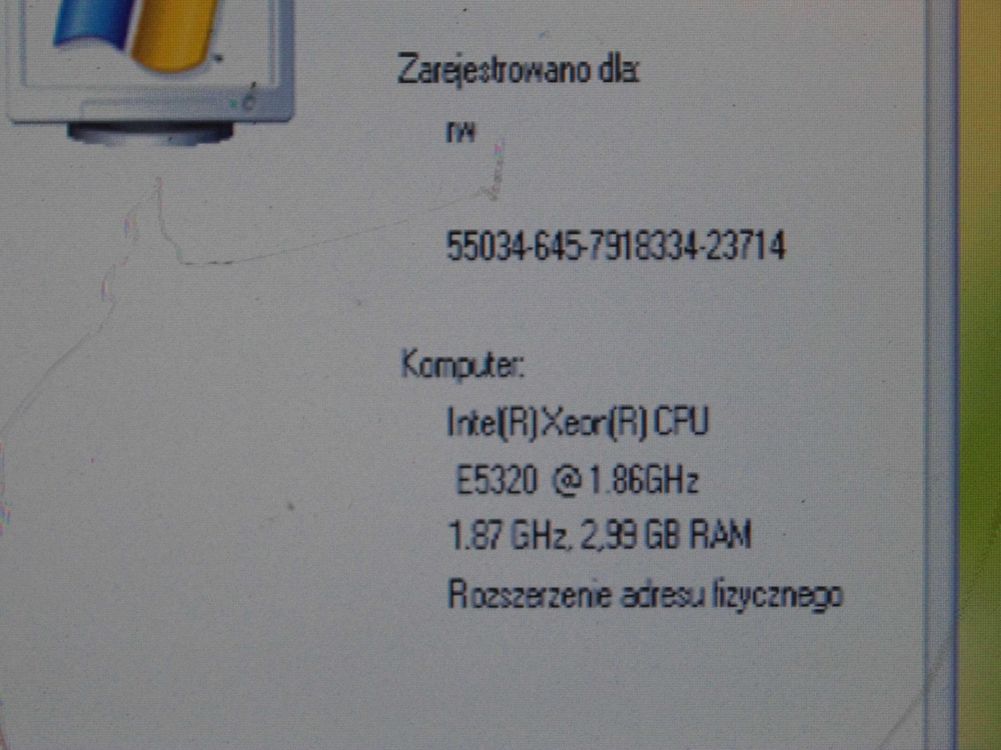 Procesor Intel Pentium Xeon E5320 socket 771/775