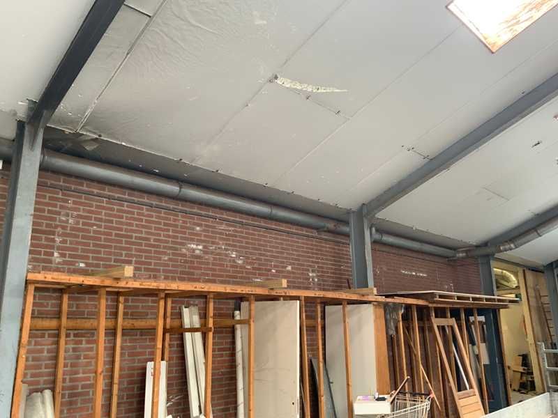 Odciąg trocin z wytrząsarką, 40 m rur i kontener 6m dł. DLMV USA